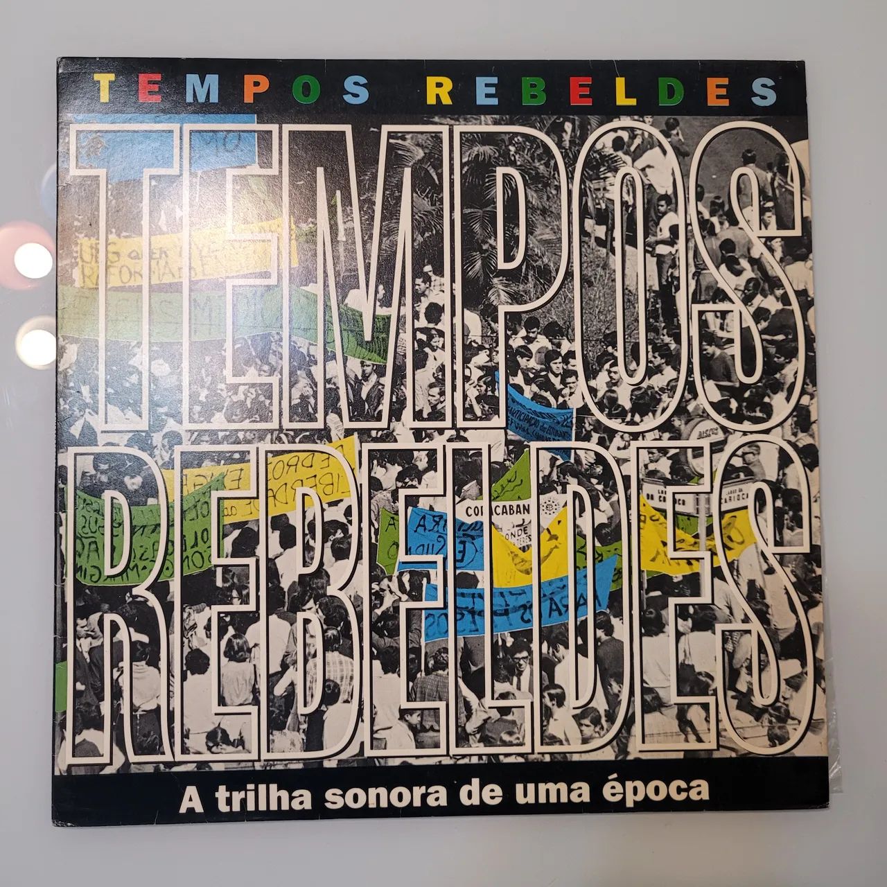 Disco de vinil Tempos Rebeldes ano 1992