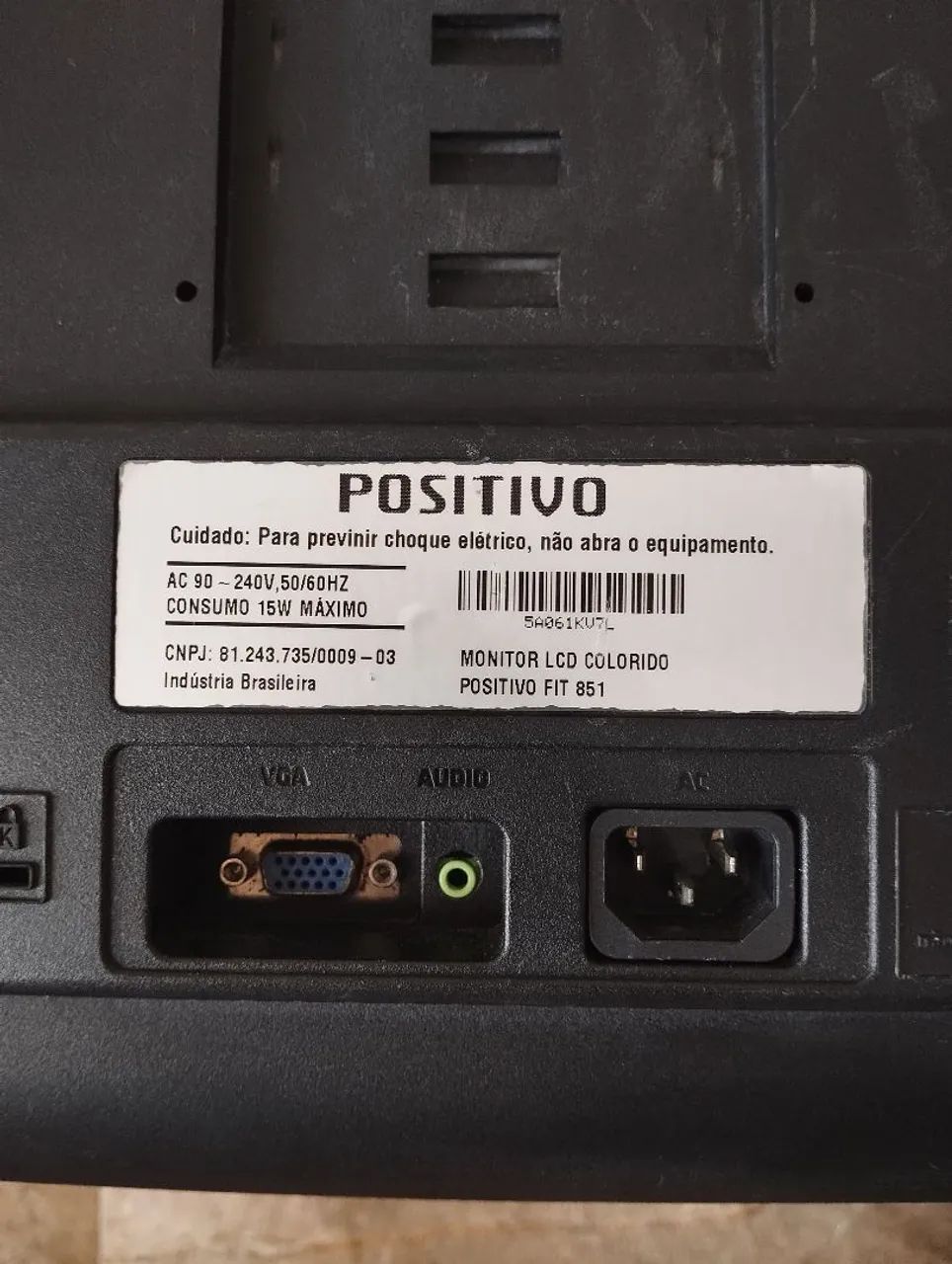 Monitor LCD Colorido Positivo FIT 851 - Foto 5