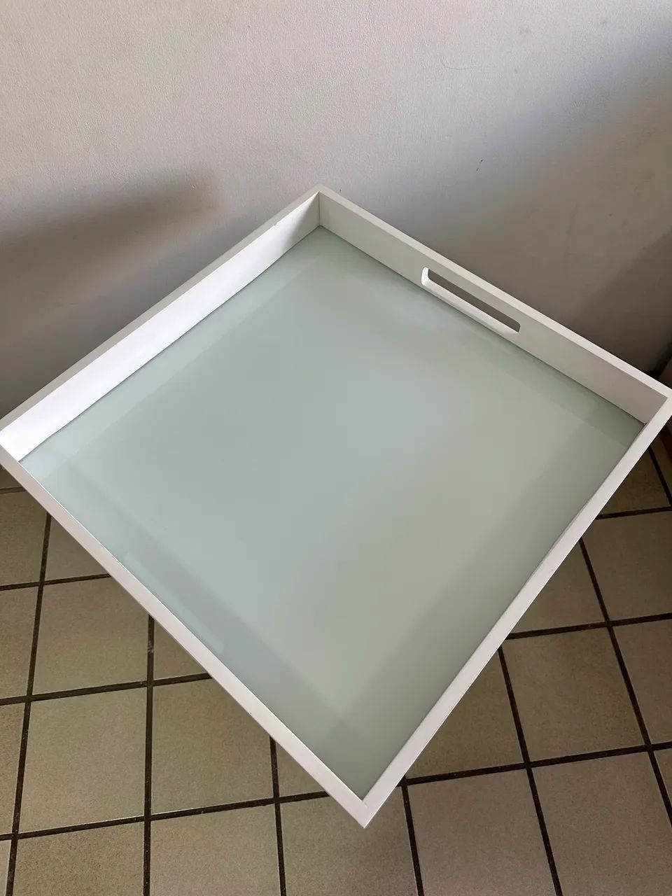 Mesa de apoio - tampo de vidro  - Foto 2