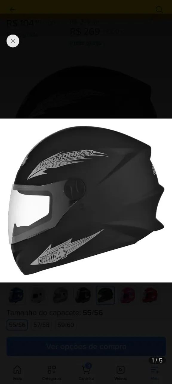 Capacete fechado - Foto 5