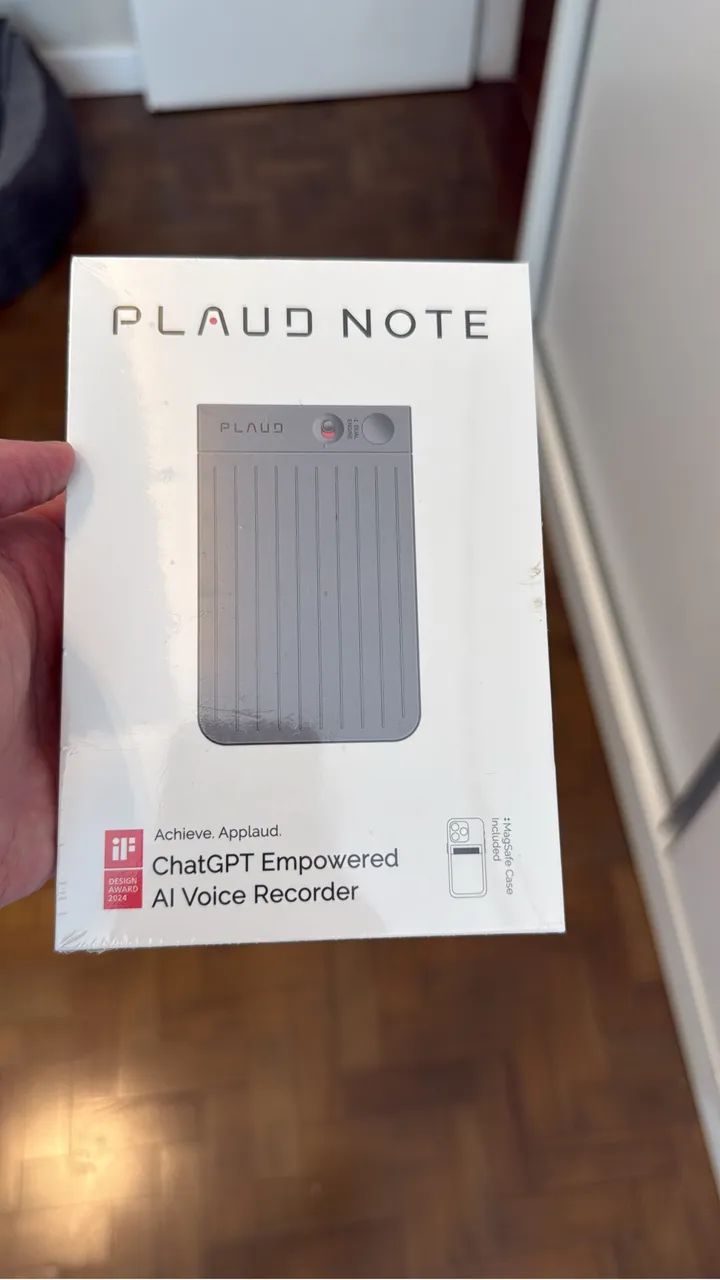 Plaud Note Original - Gravador IA ChatGPT - Lacrado