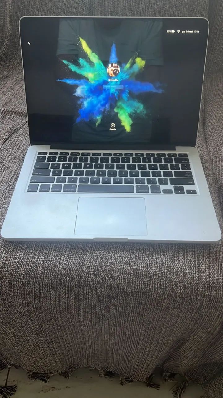 Notebook Macbook Pro A1502 2013 - (branco)