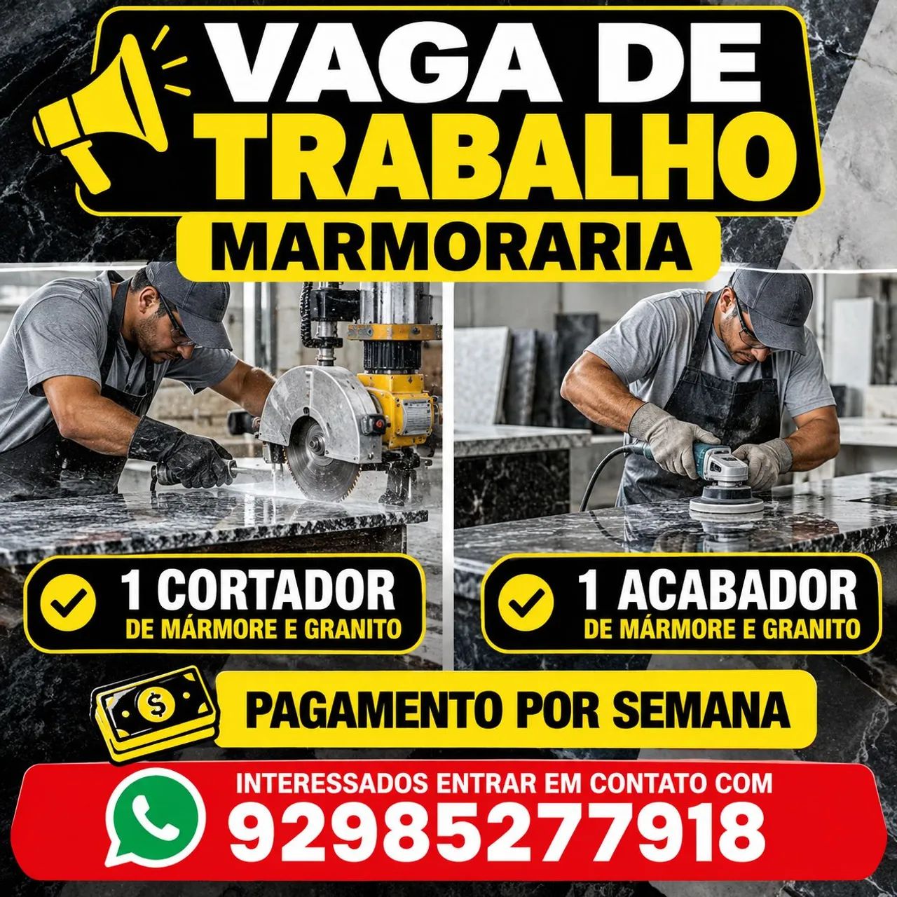 Vaga de Trabalho 