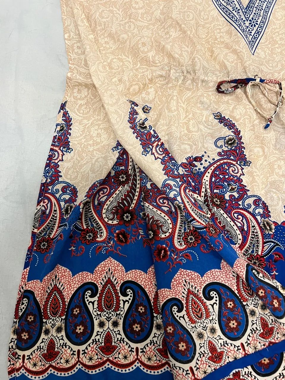 Vestido Indiano Toque Seda - Foto 3