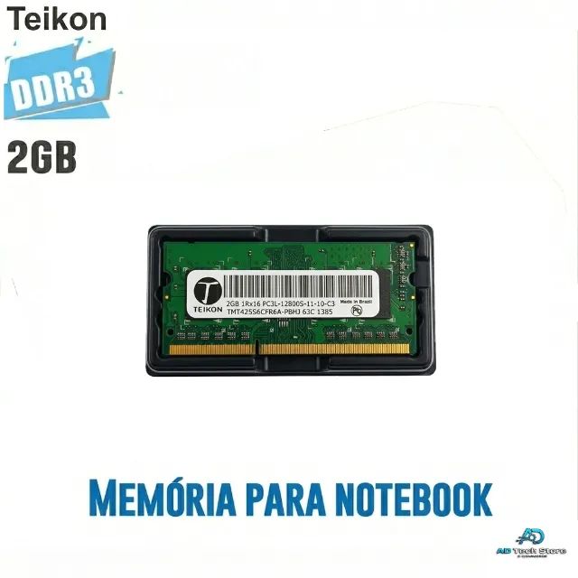 Memoria Ram DDR3L De 2gb E 1600 Mhz Para Laptop- Teikon