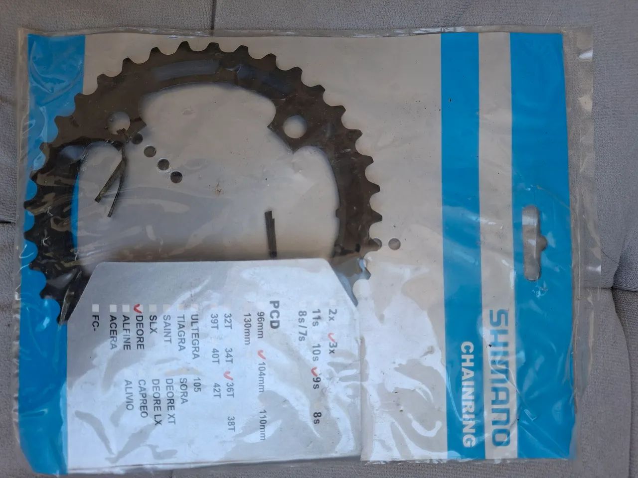 Coroa Shimano - Foto 2