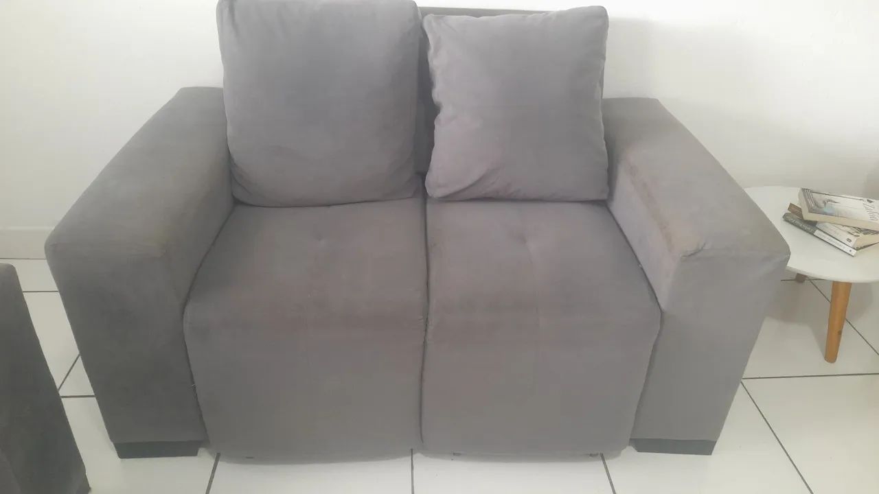 Sofa retrátil 2 lugar usado. - Foto 2
