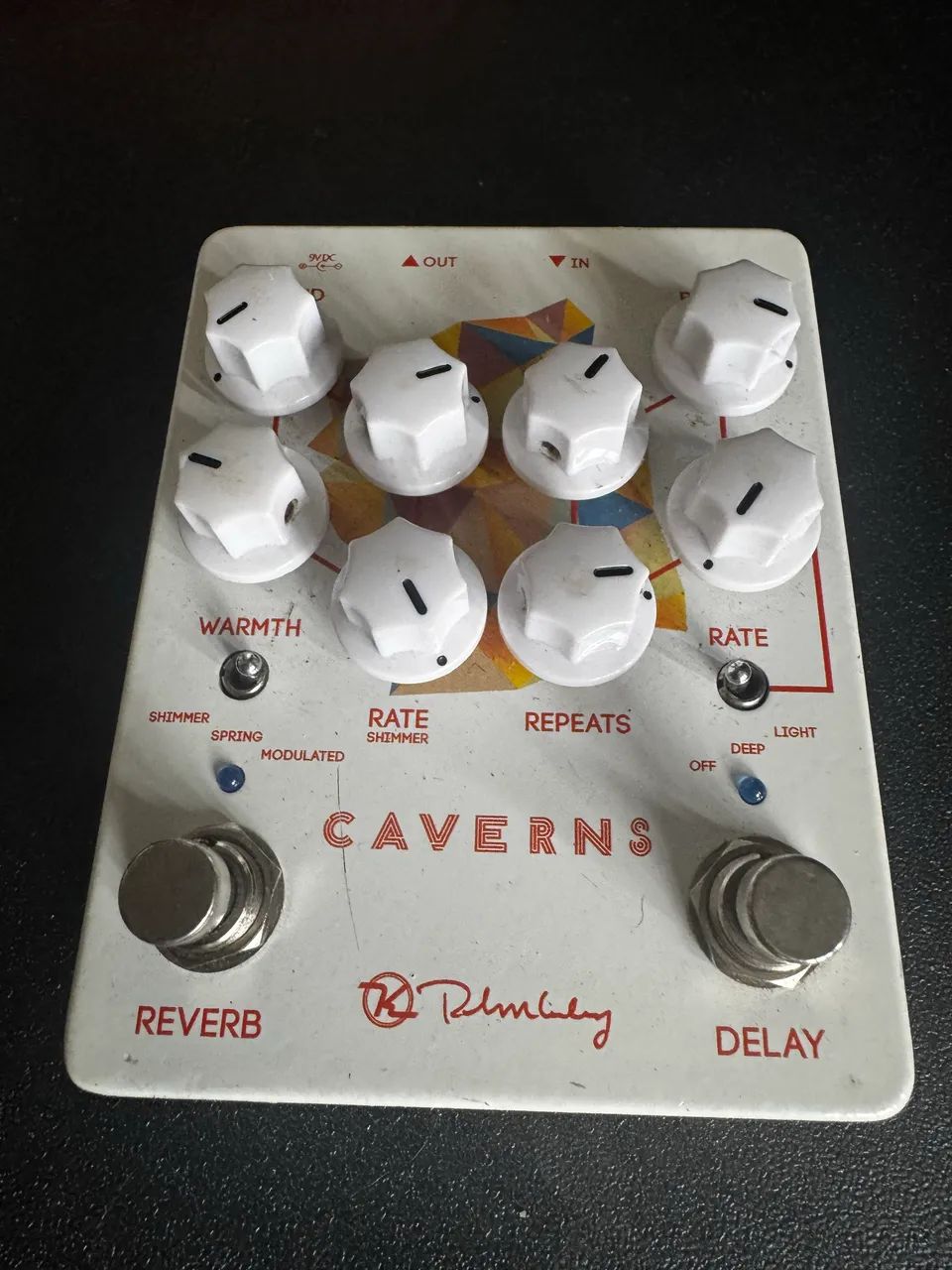 Pedal Delay e Reverb Keeley Caverns - Foto 3