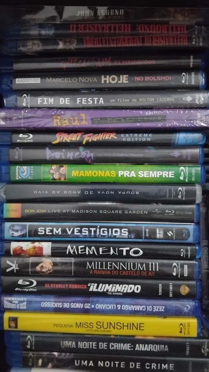Bluray diversos vários preços faço olxpay