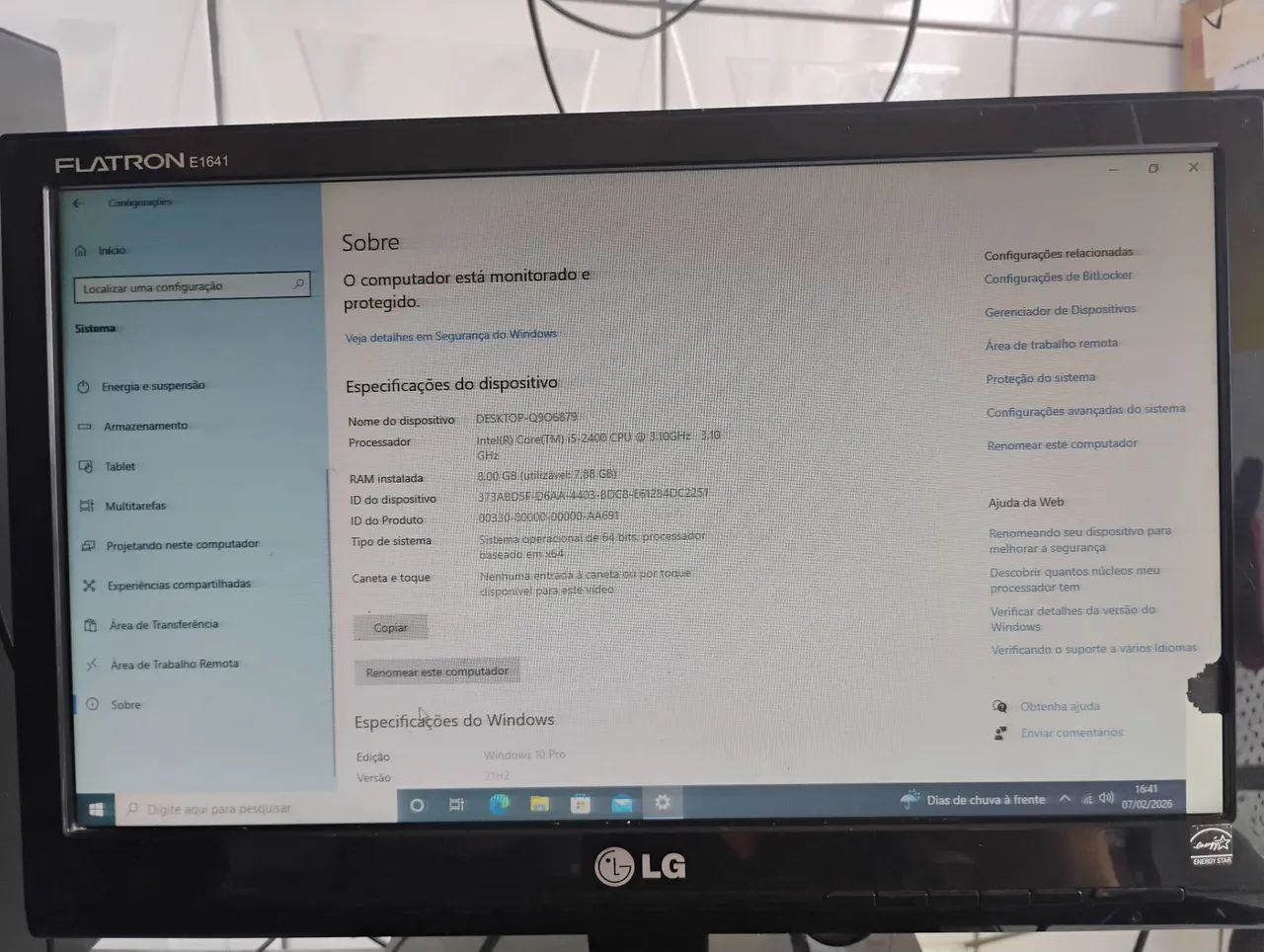 Computador básico+um  leitor de barras  - Foto 2