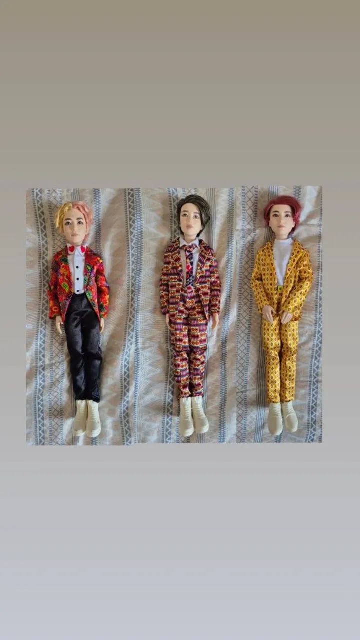 Lote boneco BTS 