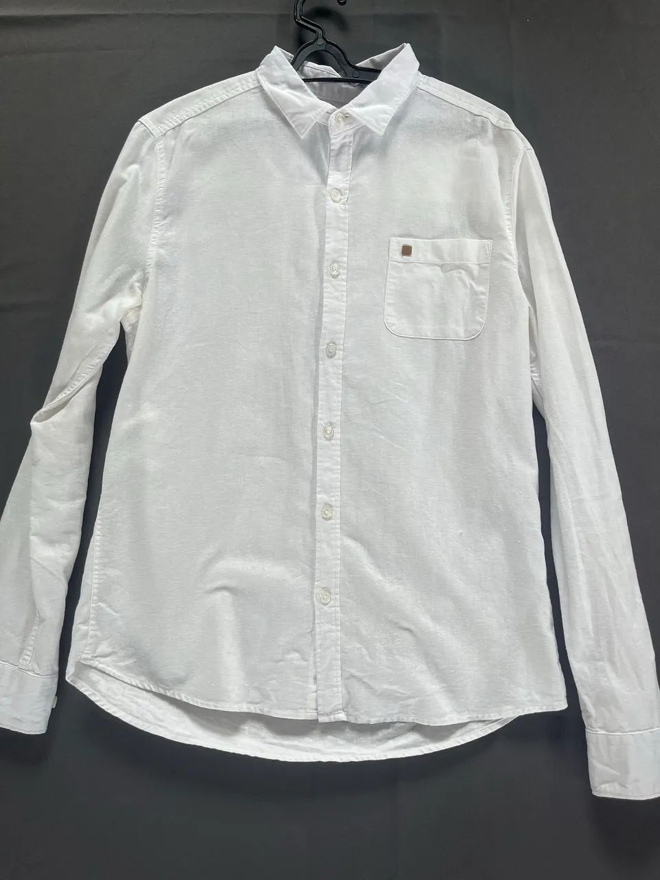 Camisa Social Branca Tam:P - Foto 3