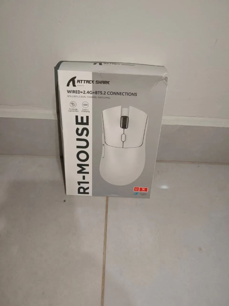 ATTACK SHARK R1 BRANCO - Foto 5
