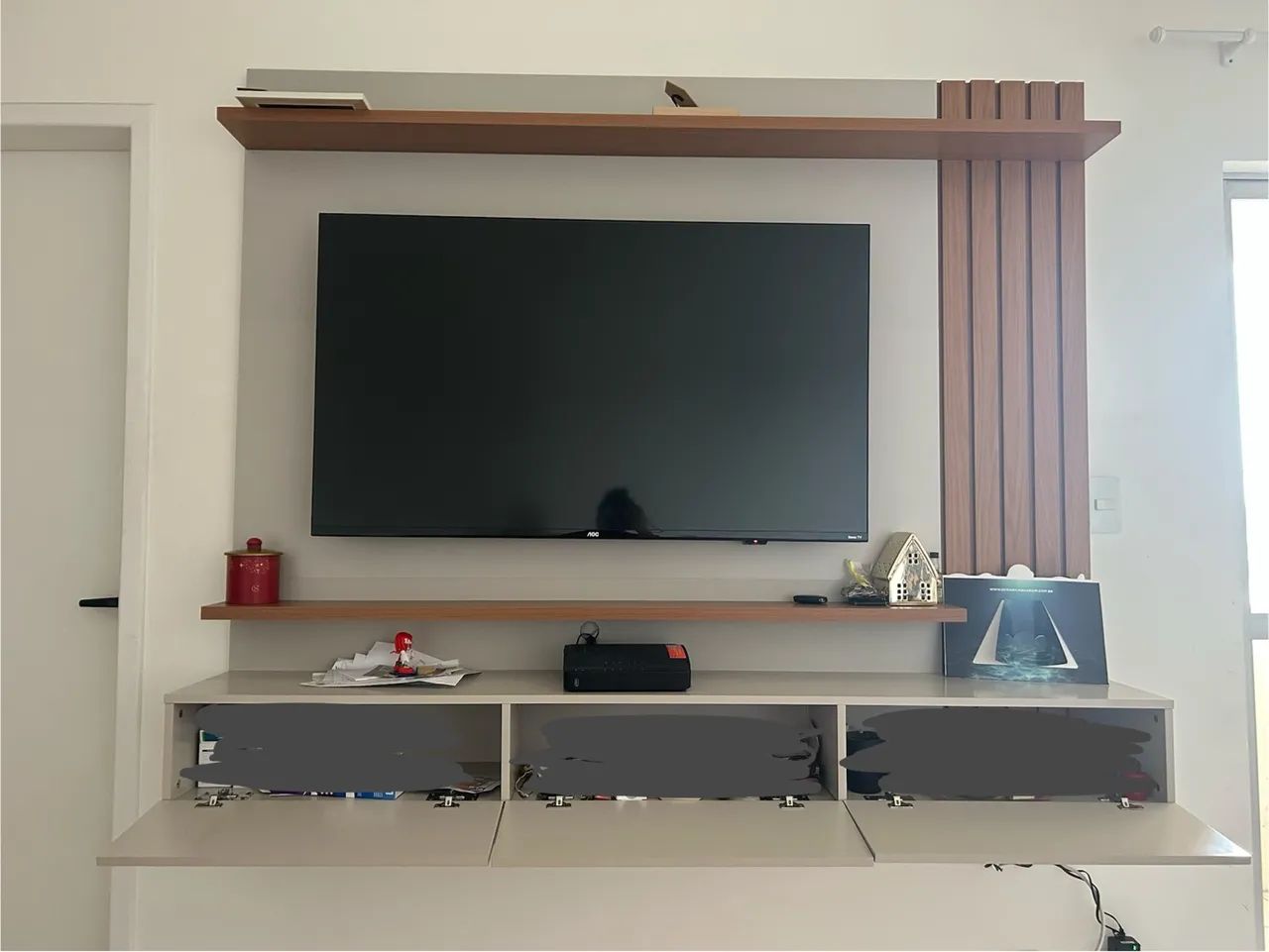 Rack com Painel para TV em MDF - Foto 2