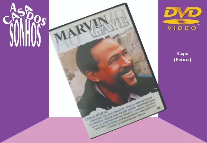 DVD Marvin Gaye - Ao Vivo