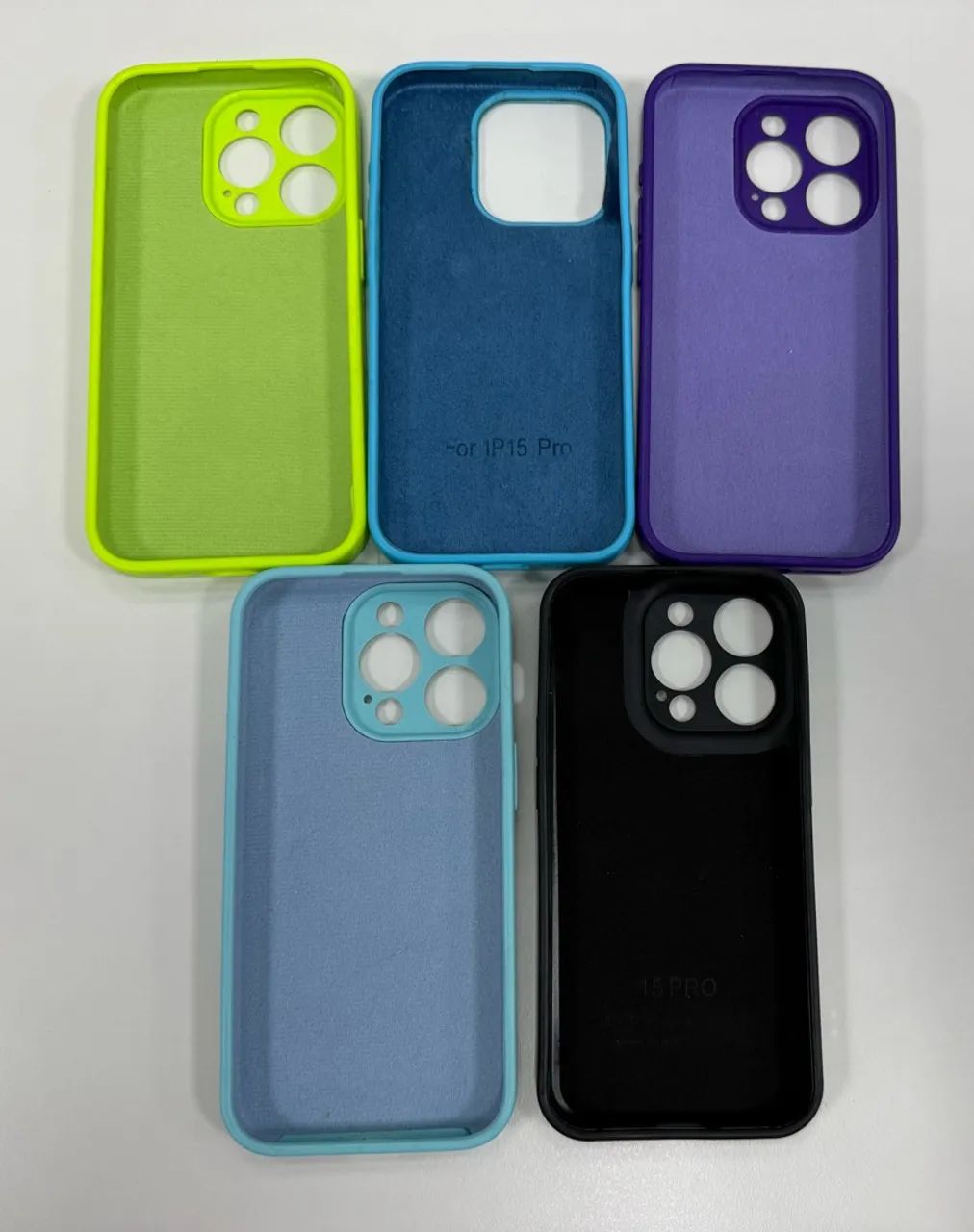 ? KIT COM 5 CAPINHAS PARA IPHONE 15 PRO  - Foto 2