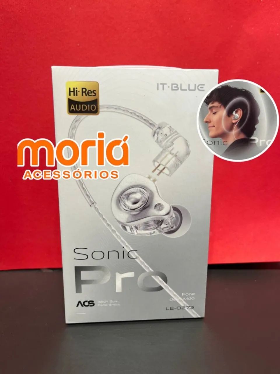 Fone Com Fio Tipo-c Sonic Pro Com Microfone Ultra Resistente - Foto 2