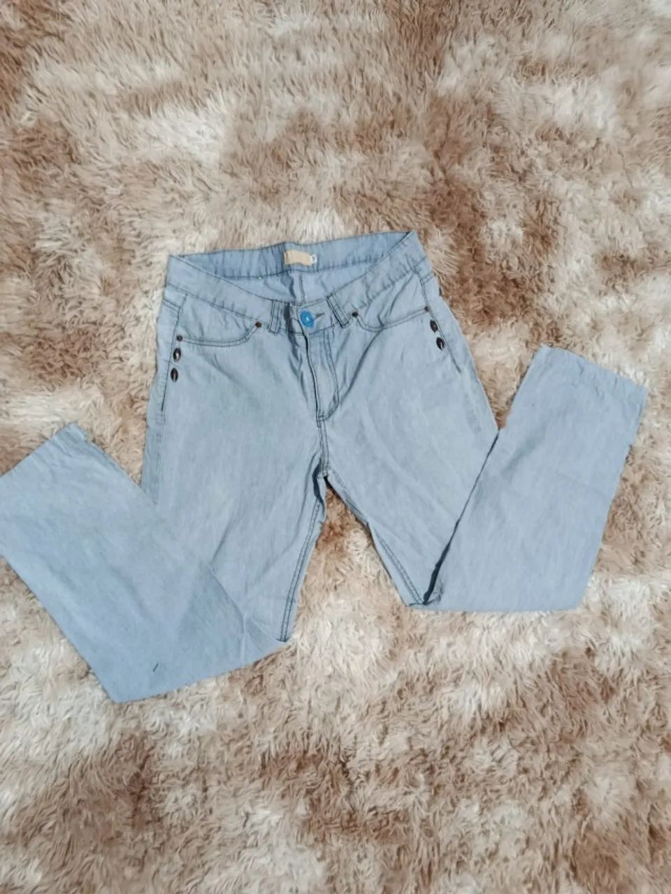 CALÇA JEANS BELUGA 40 FEMININA RETRO