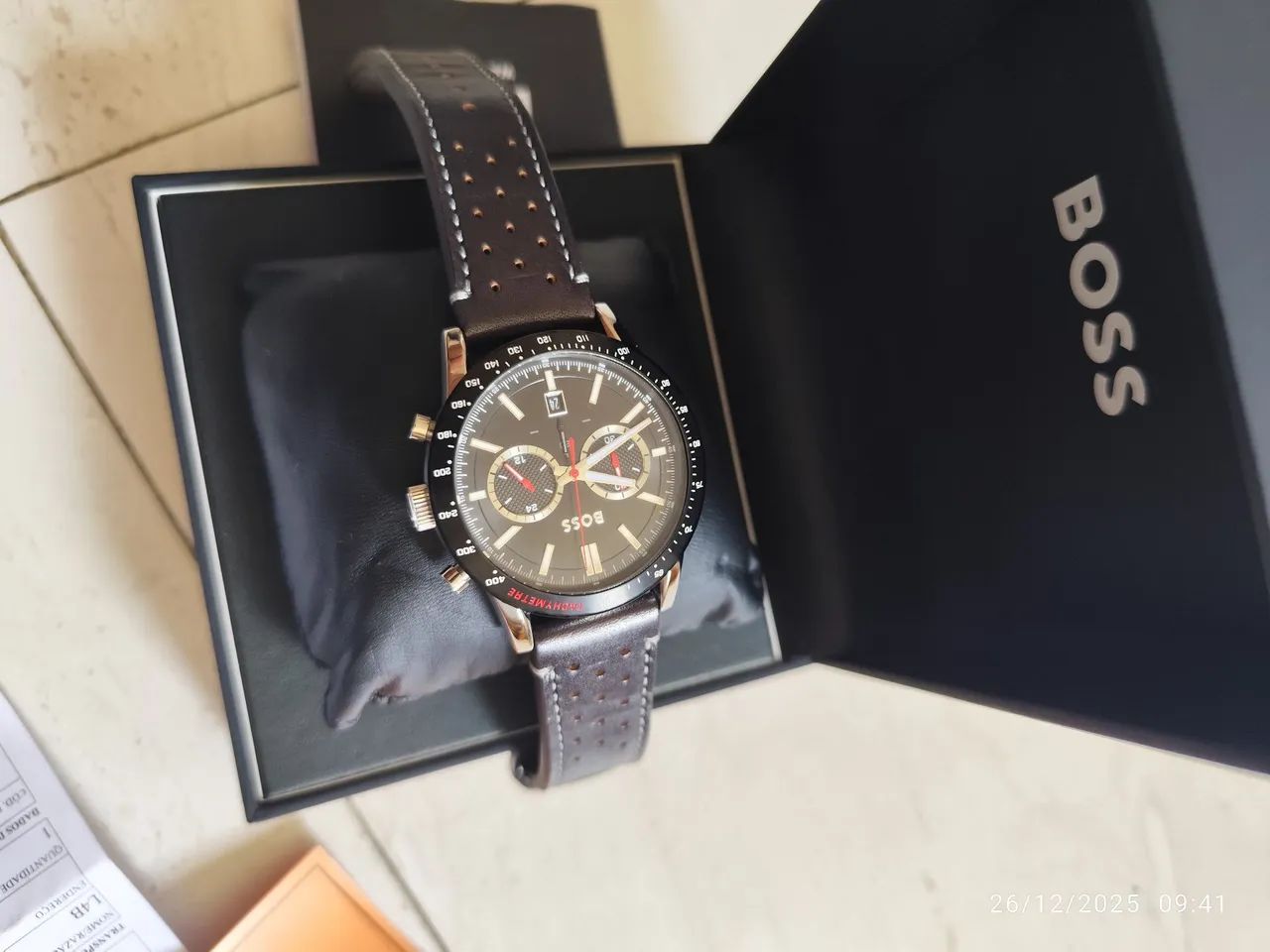 Relógio de luxo Hugo Boss. ORIGINAL com Caixa. Hoje disponível  - Foto 2