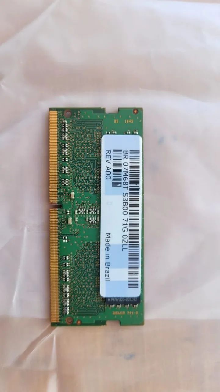 Memoria ram 4gb (1x) para notebook 