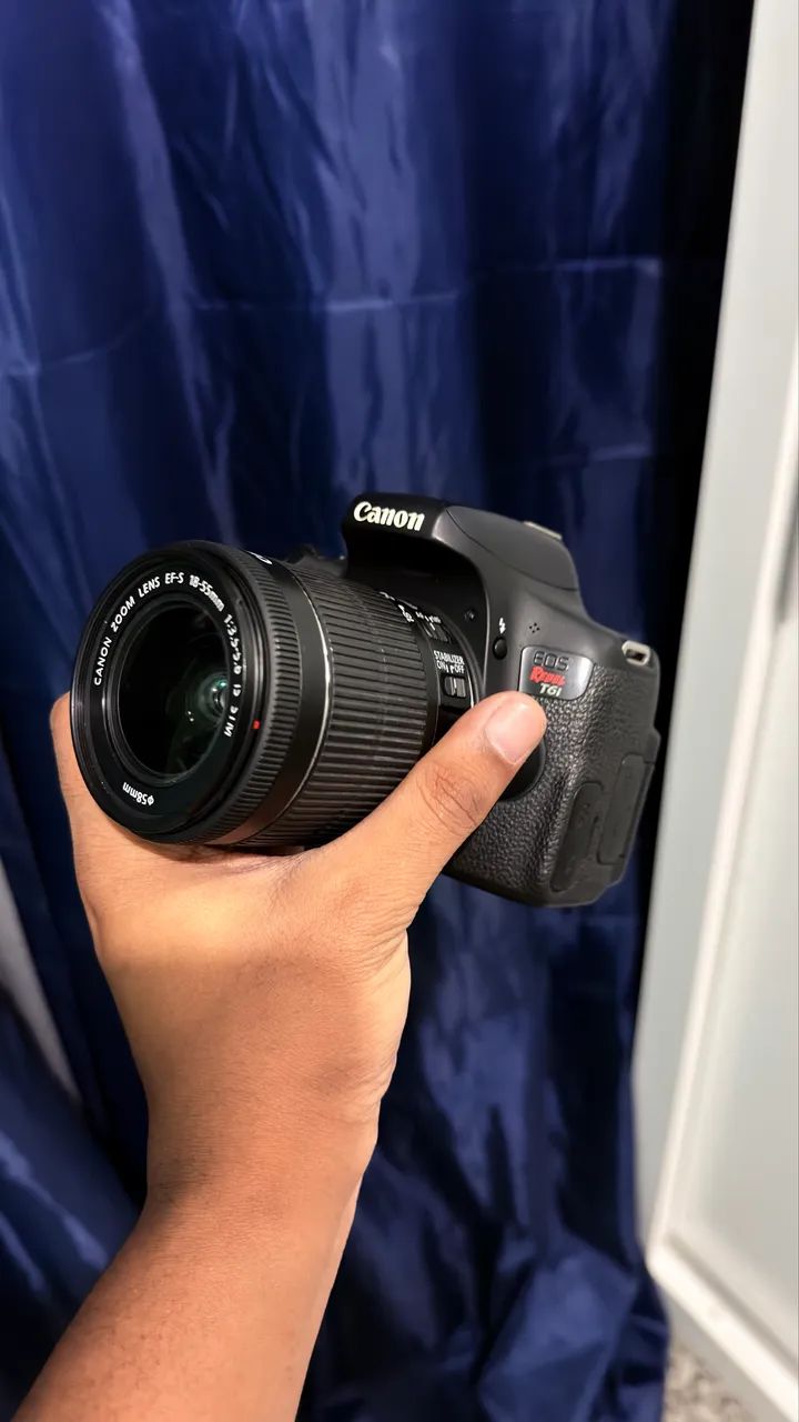 Canon EOS Rebel T6i + Lente 18-55mm | Excelente Estado - Foto 3