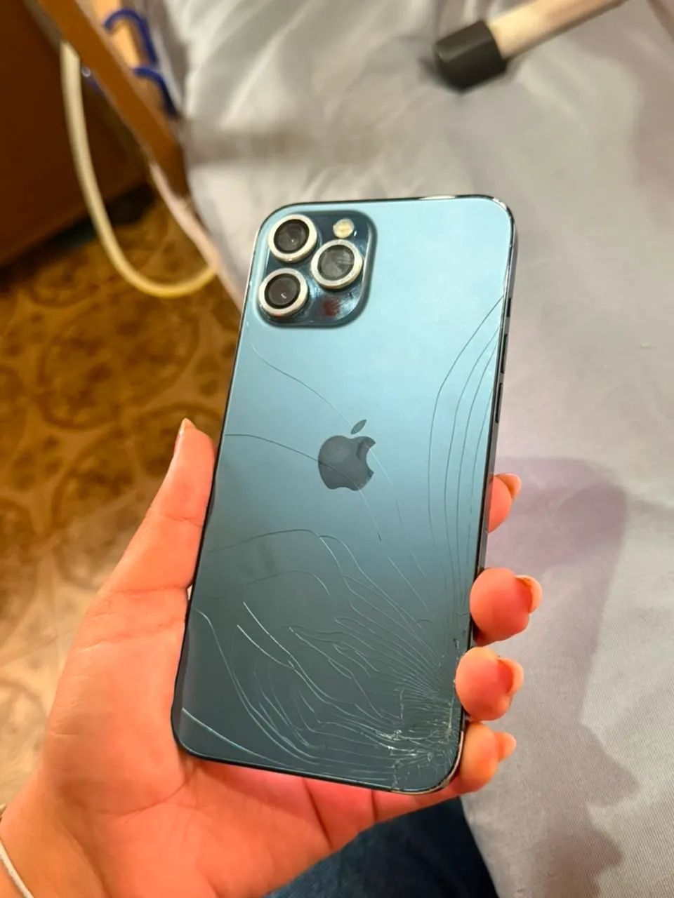 ? iPhone 12 Pro Max 256GB Azul-Pacífico | Ótimo Preço ? - Foto 2
