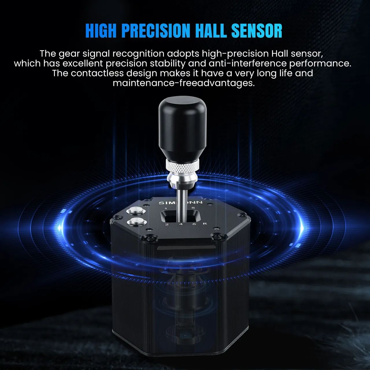 Cambio novo H Simracing Simsonn 6+R