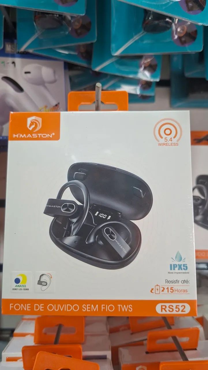 Fone de ouvido sem fio bluetooth  HMaston - Foto 5