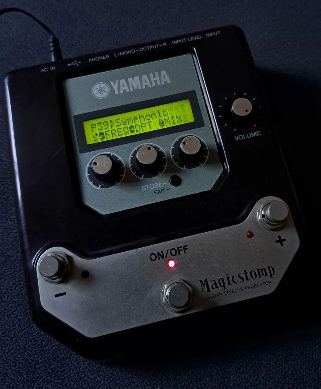 ギター Yamaha Magic stomp Pedal Efeitos Yamaha Magicstomp Guitar Magic Stomp Spx