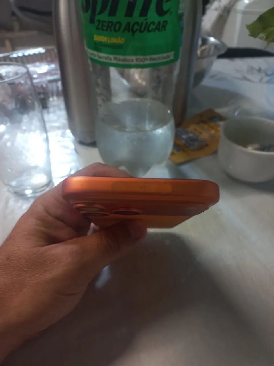 iPhone 17 Pro Max 256 gigas laranja  - Foto 4