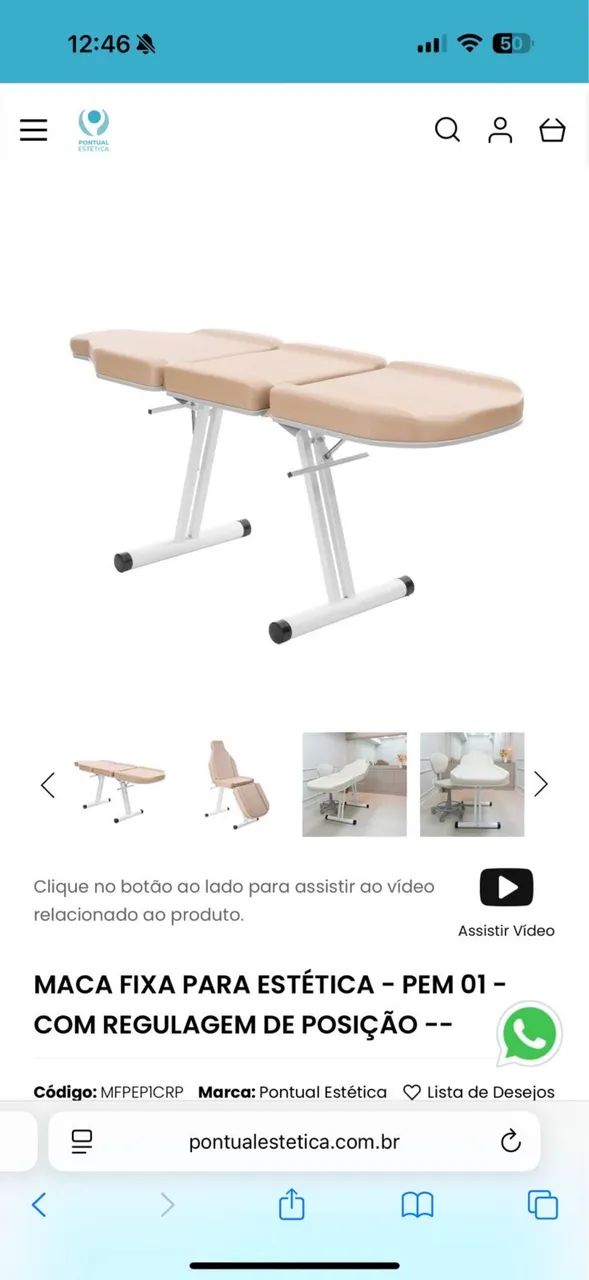 Maca nova pontual estética 