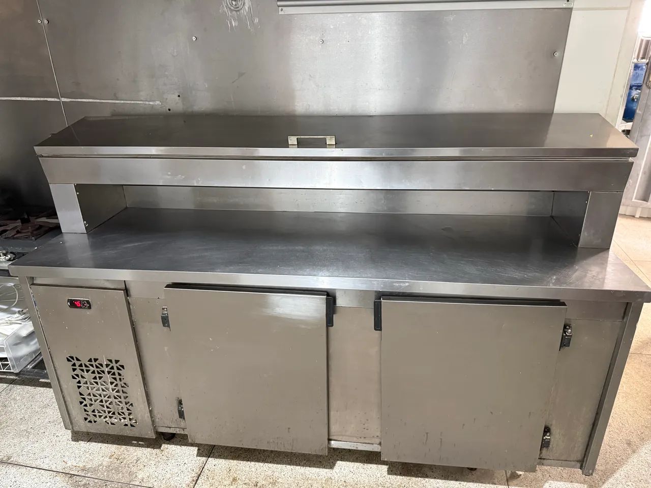 Balcão Pizzaiolo Duplo Refrigerador - Foto 2