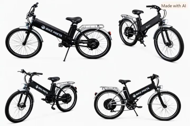 Bike elétrica SCOOTER BRASIL 800W, 48V, 26 polegadas - Foto 3