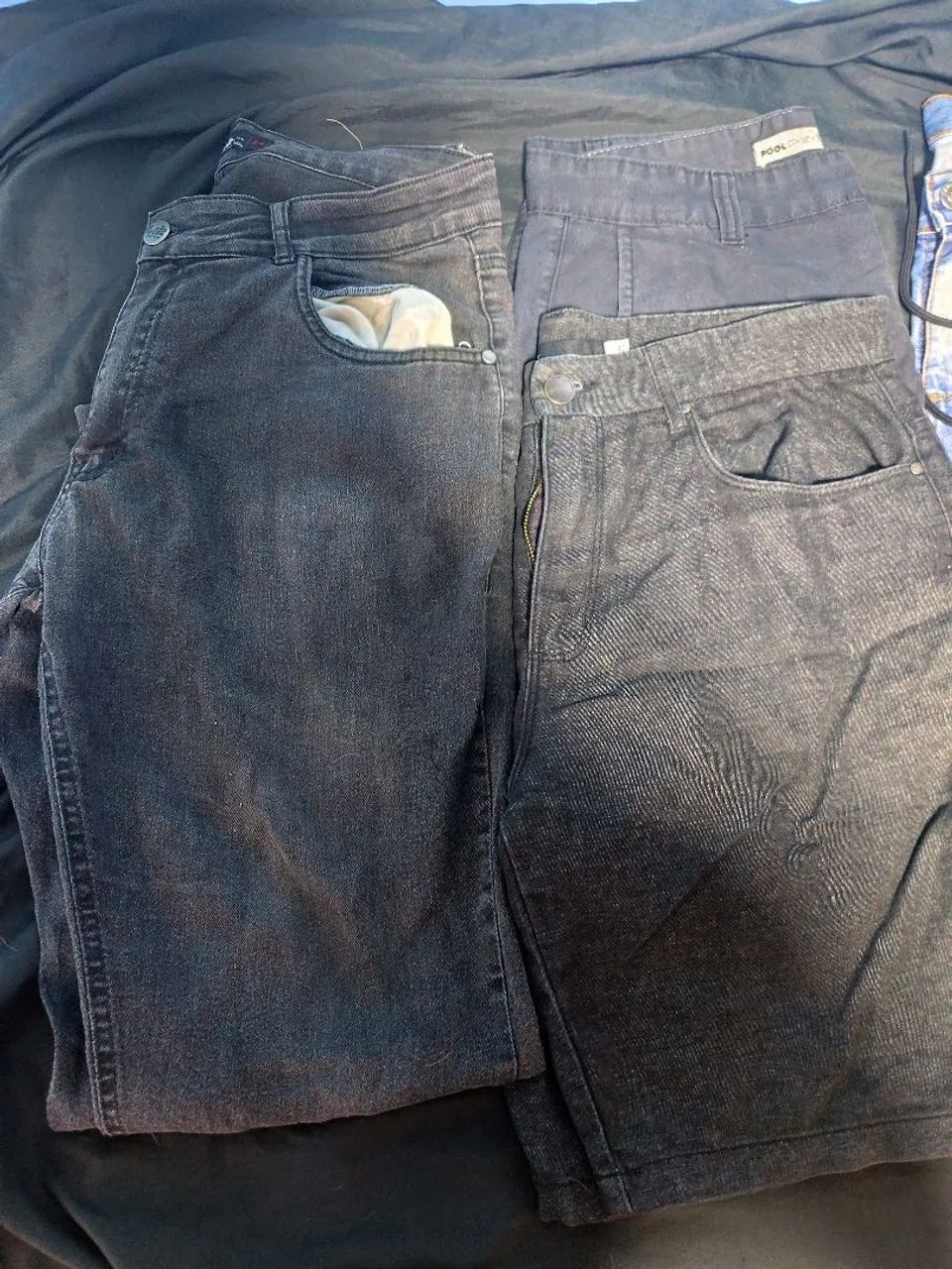 BERMUDA E CALÇA JEANS MASCULINO BRECHÓ  - Foto 4