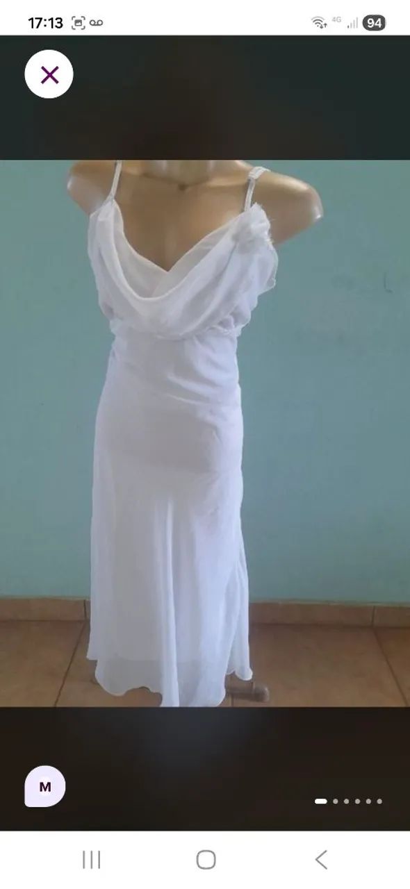 Vestido branco noiva ou heveillon