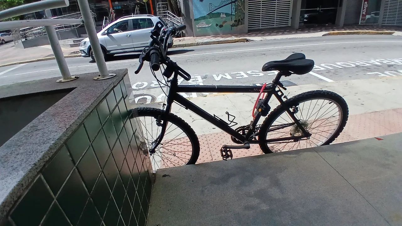 Bicicleta centro de Florianópolis