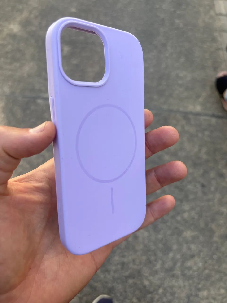 Capinha silicone iPhone 15