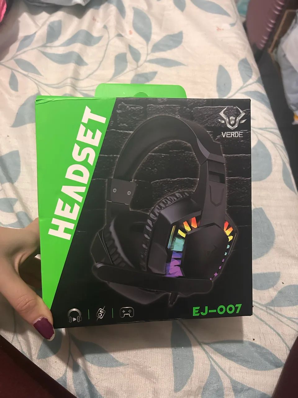 Fone headset gamer EJ-007