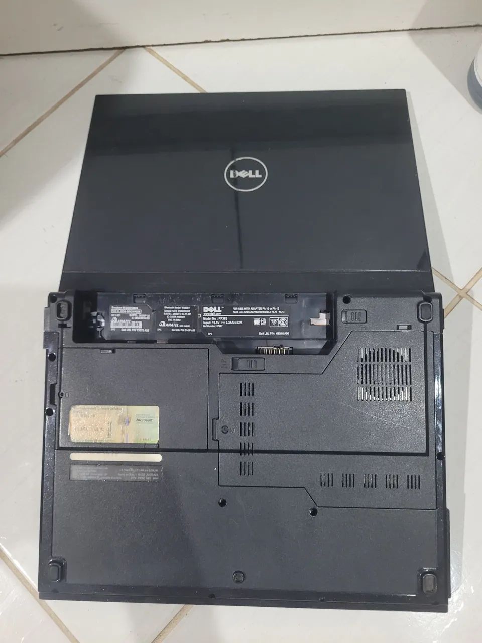 Notebook dell vostro 1310 4gb hd240 funcionando ok colecao com carregador sem bateria - Foto 3