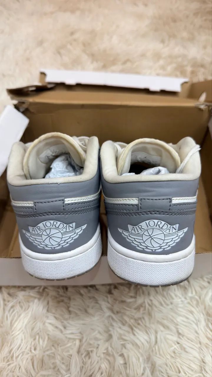 Tênis Jordan Cinza 41/42 Impecável  - Foto 3