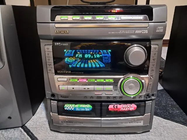 Aiwa nsx f958 - Aparelhos de Som - Itoupava Central, Blumenau