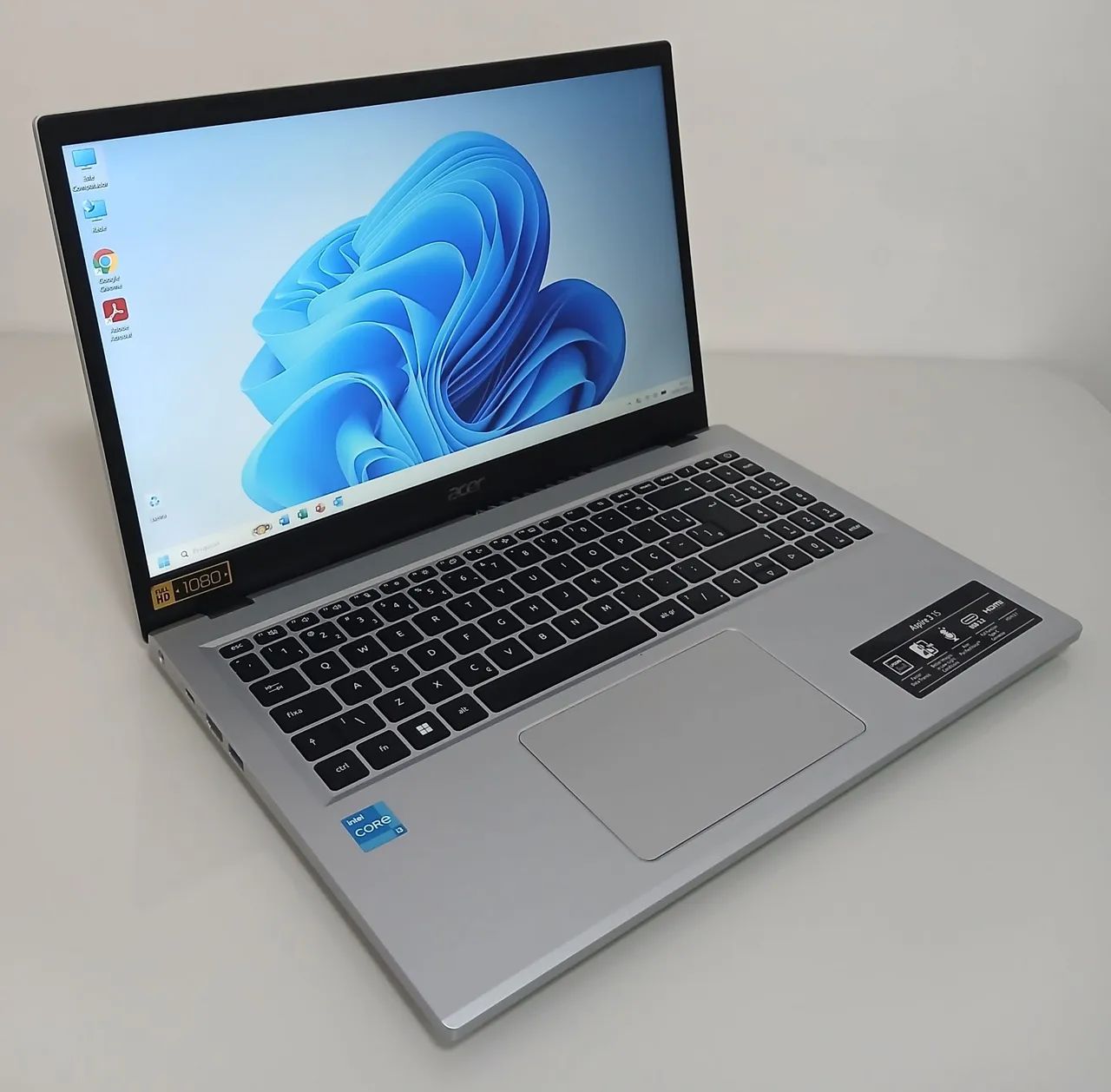 Notebook Acer Core i3 - 11ª Geração - 8GB RAM + SSD 256GB - Foto 2