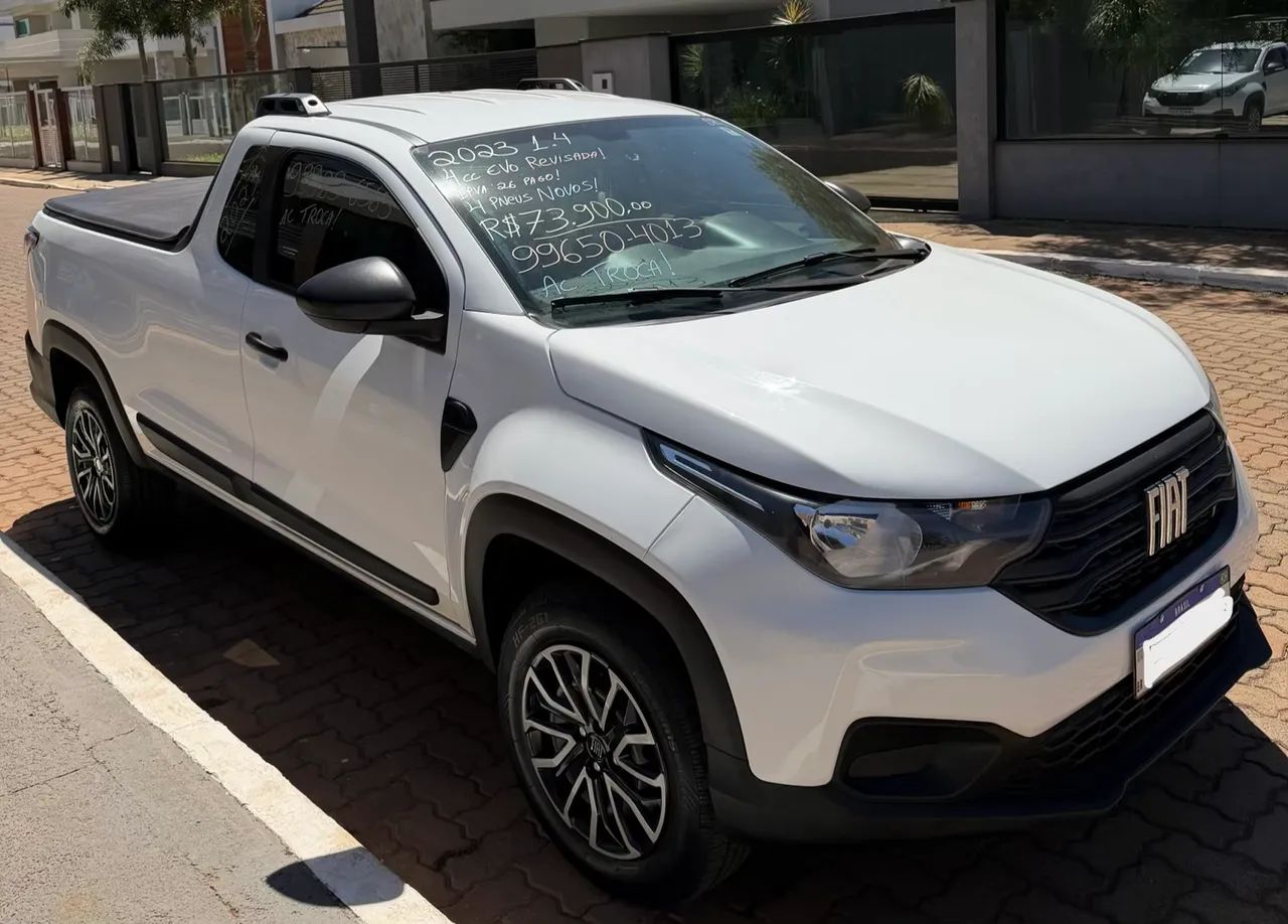 Fiat Strada Endurance 1.4 Flex 8V CS Plus 2023 - Foto 3