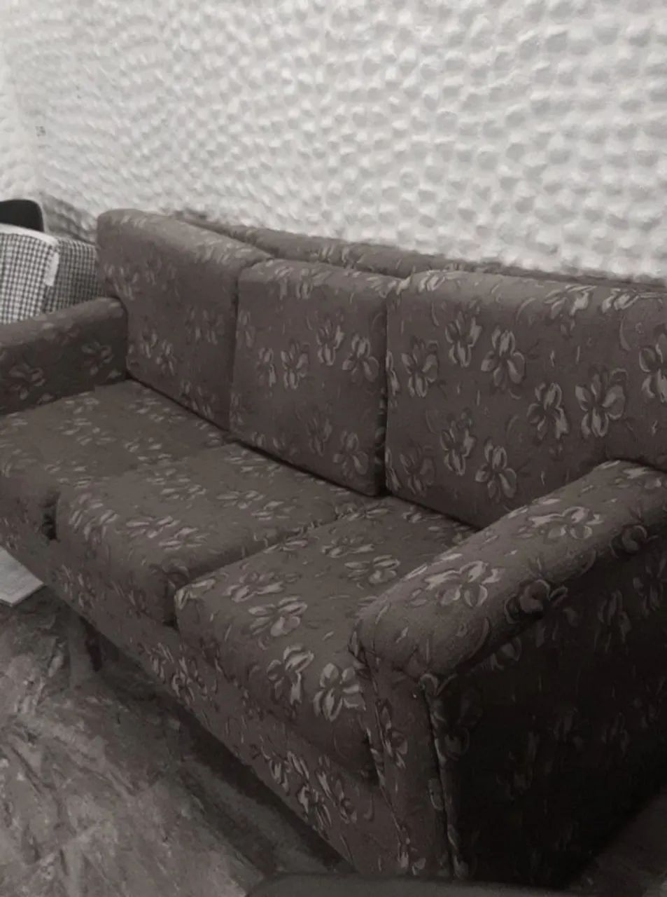 Sofa 3 lugares Estampado em Gobeline