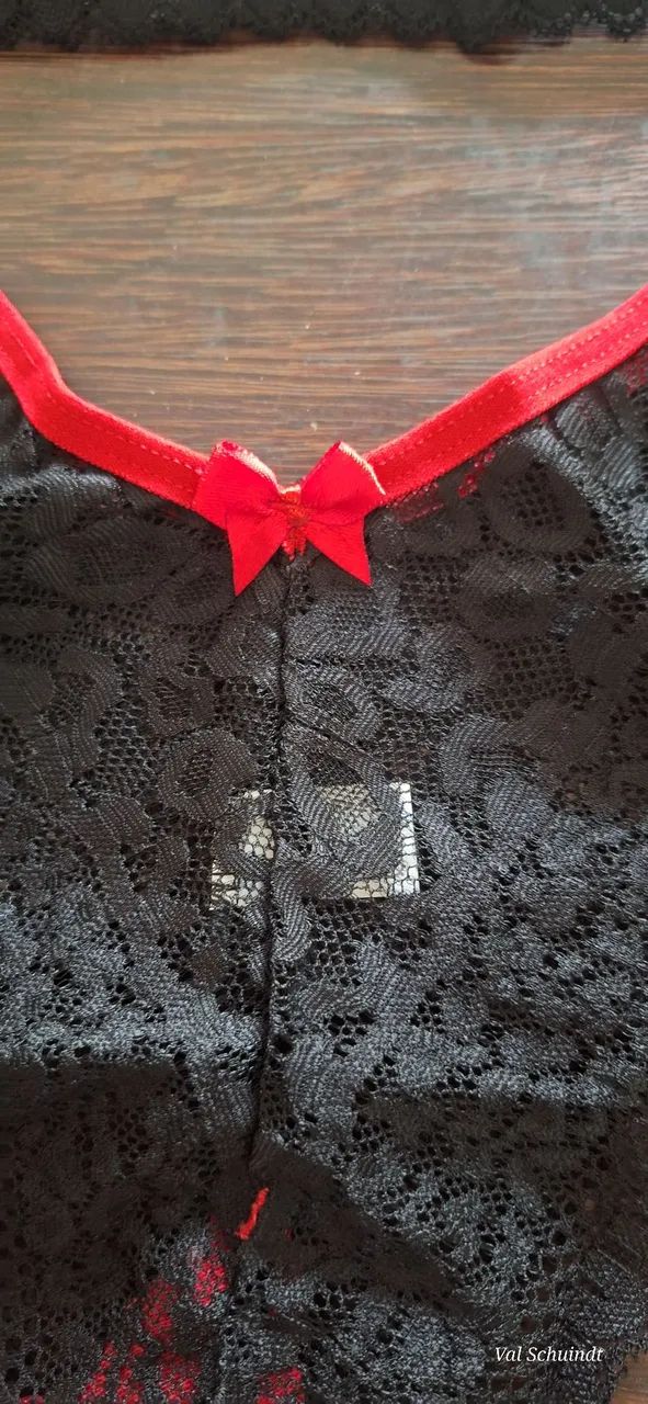 Conjunto lingerie renda P, M, G - Foto 3