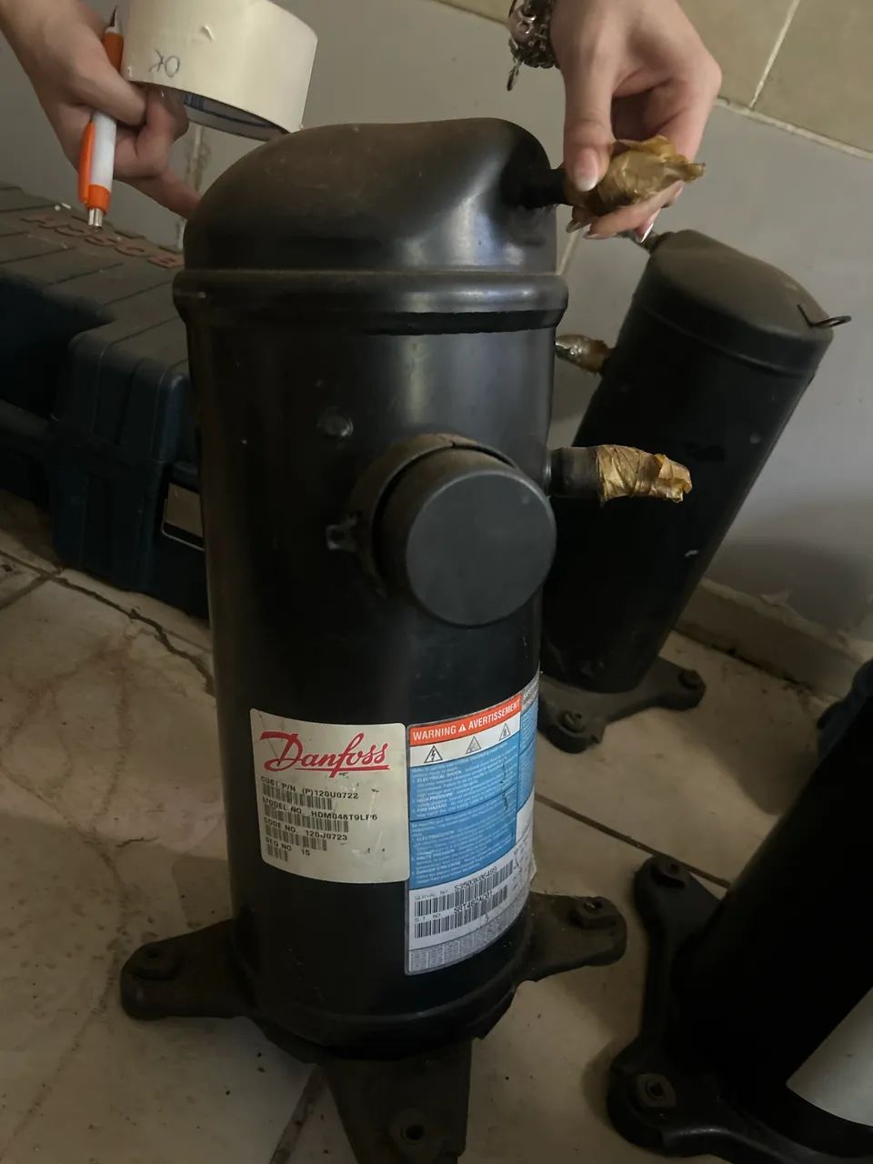 Compressor Hermético Danfoss HDM048T9LF6