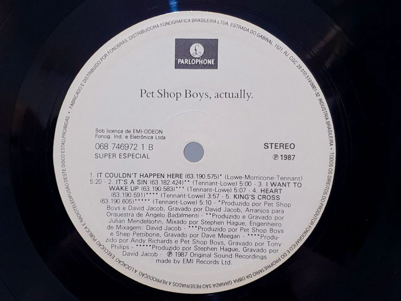 Disco de vinil: Pet Shop Boys - Actually - Foto 5