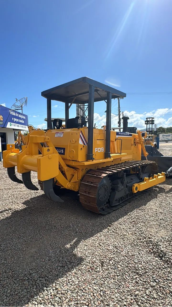 Trator esteira Fiat allis FD9 - Foto 4