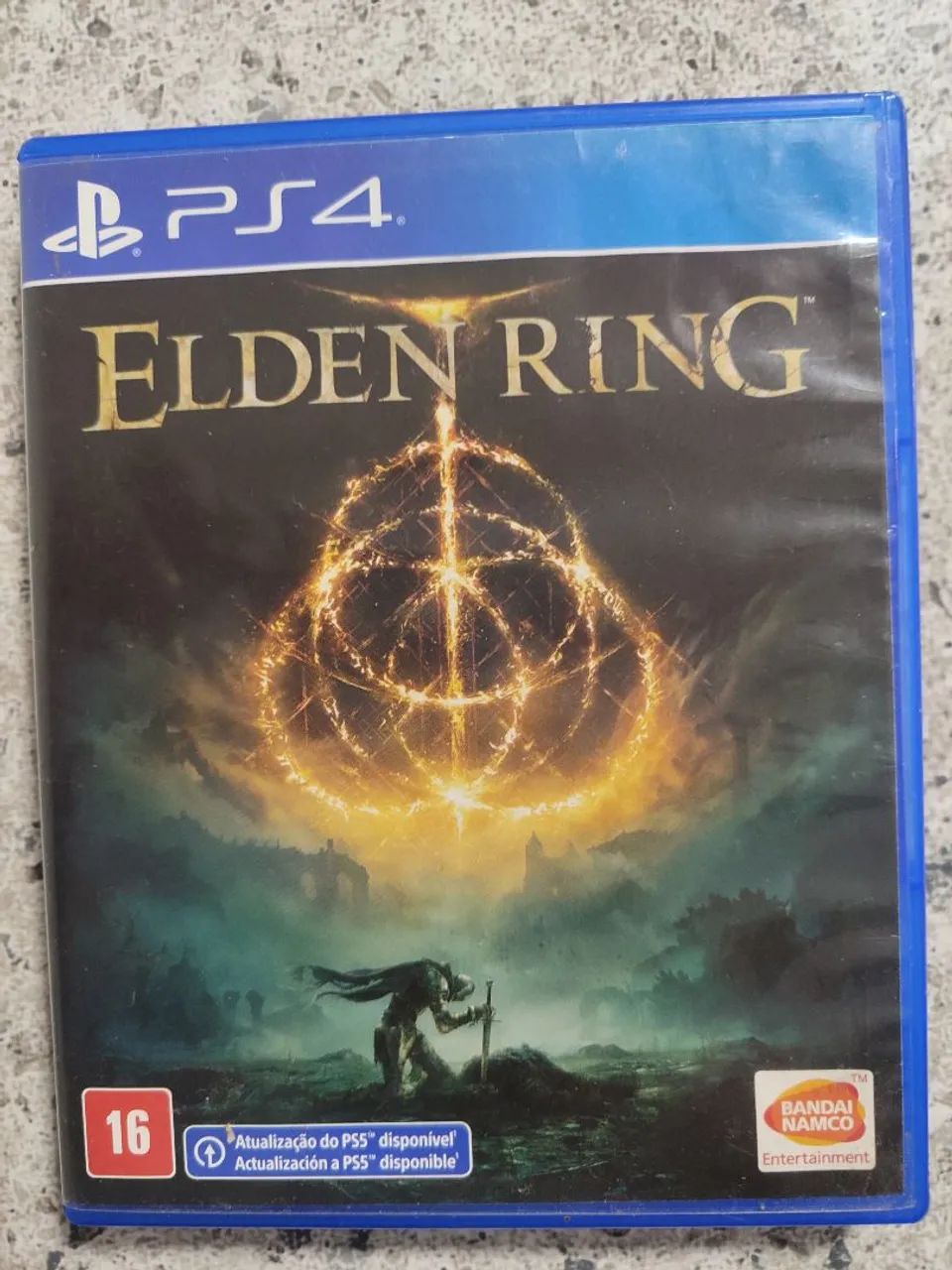 Mídia Física do PS4 USADA de Elden Ring ( Jogo Base )
