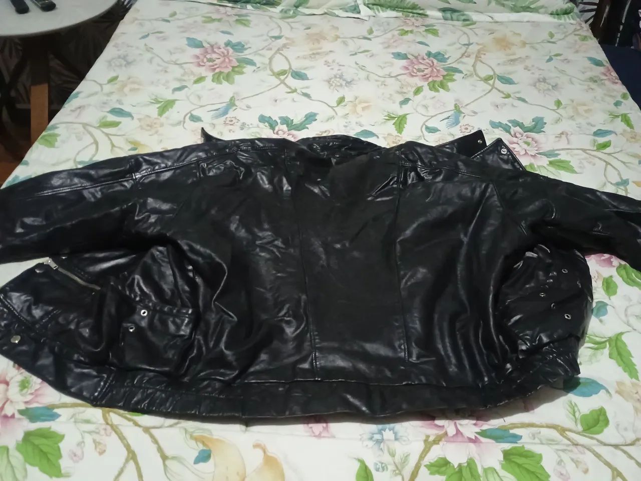 Jaqueta de couro masculina  - Foto 2